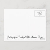 Port Aransas (Panorama) #2 Postkarte (Rückseite)