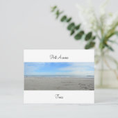 Port Aransas (Panorama) #3 Postkarte (Stehend Vorderseite)