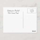 Port Aransas (Panorama) #3 Postkarte (Rückseite)