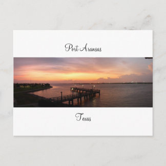 Port Aransas (Panorama) #6 Postkarte