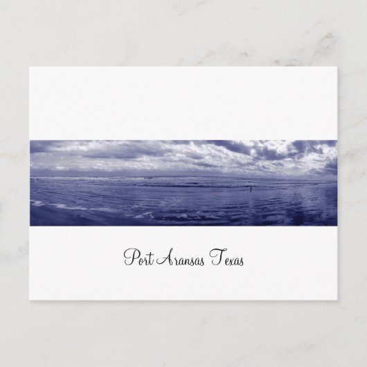 Port Aransas (Panorama) #7 Postkarte (Vorderseite)