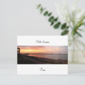 Port Aransas (Panorama) #8 Postkarte (Stehend Vorderseite)