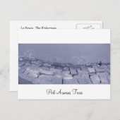 Port Aransas (Panorama) La Pesca Postcard Postkarte (Vorne/Hinten)