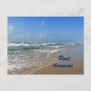 Port Aransas Strand in Texas Postkarte