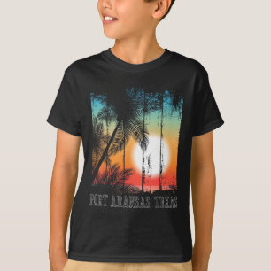 Port Aransas Texas Beach Palms Ferienhaus Surf Sun T-Shirt