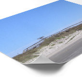 Port Aransas Texas Boardwalk Poster (Ecke)