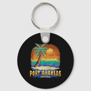 Port Aransas Texas Vintag beängstigend Souvenir Schlüsselanhänger
