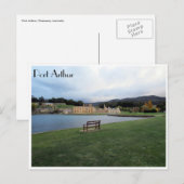 Port-Arthur-Einzelsitz Postkarte (Vorne/Hinten)
