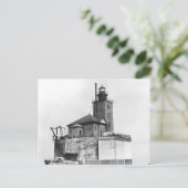 Port Austin Lighthouse Postkarte (Stehend Vorderseite)