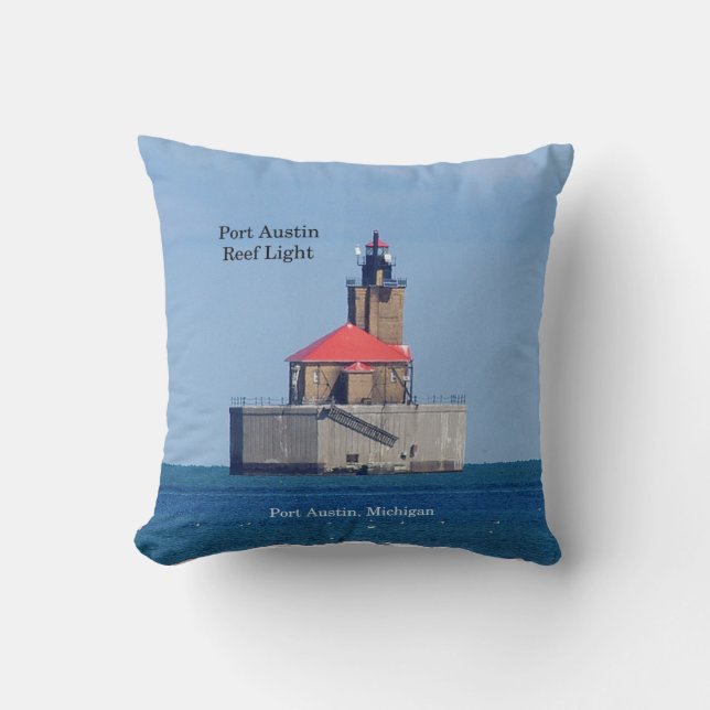 Port Austin Reef Helles Kissen (Vorderseite)
