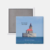 Port Austin Reef Lichtmagnet Magnet (Vorderseite/Rückseite)