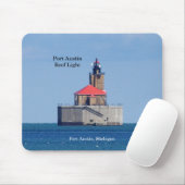 Port Austin Reef Light Mousepad (Mit Mouse)