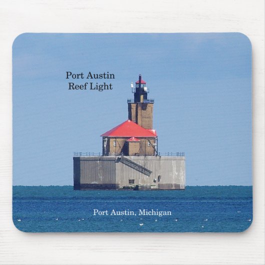 Port Austin Reef Light Mousepad (Vorne)