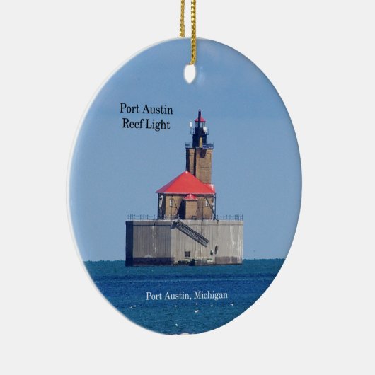 Port Austin Reef Light Ornament (Rechts)