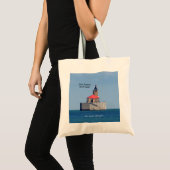 Port Austin Reef Light Totbag Tragetasche (Vorderseite (Produkt))