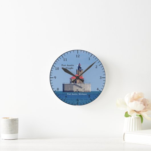 Port Austin Reef Light Uhr (Zuhause)
