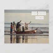 Port Barton in Palawan Postkarte (Vorderseite)