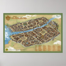 Port Blacksand: Stadt der Diebe - Print Poster