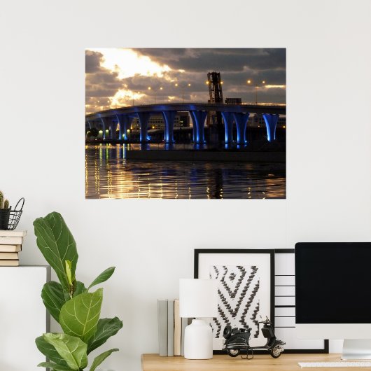 Port Boulevard Poster (Heimbüro)