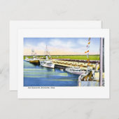 Port Brownsville, Brownsville, Texas Postkarte (Vorne/Hinten)