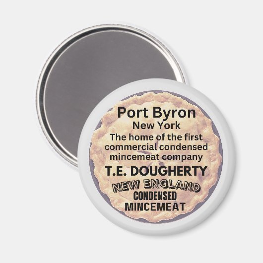 Port Byron, New Yorker Zuhause des Kommerziellen M Magnet (Vorderseite/Rückseite)