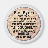 Port Byron, New Yorker Zuhause des Kommerziellen M Magnet (Vorne)