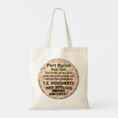 Port Byron, New Yorker Zuhause des Kommerziellen M Tragetasche (Rückseite)