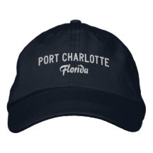 Port Charlotte Florida bestickte Baseballhut