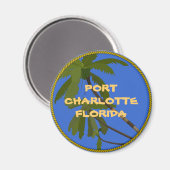 Port Charlotte Florida Kühlschrank Magnet (Vorderseite/Rückseite)