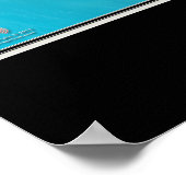 Port Charlotte Florida Satellite Poster Karte (Ecke)