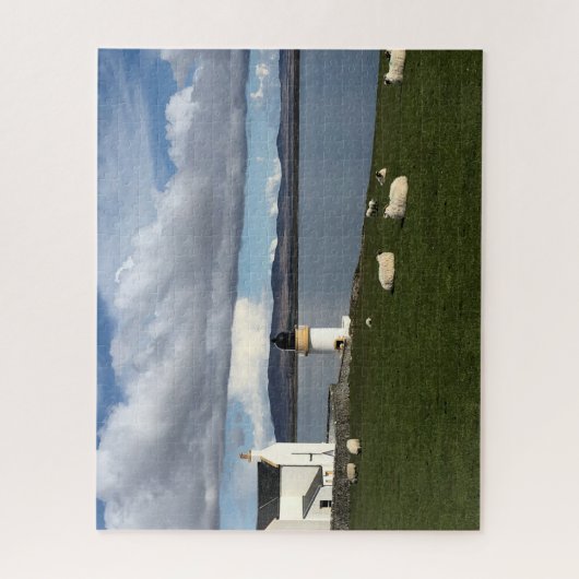 Port Charlotte Lighthouse, Isle of Islay, Schottla Puzzle (Vertikal)