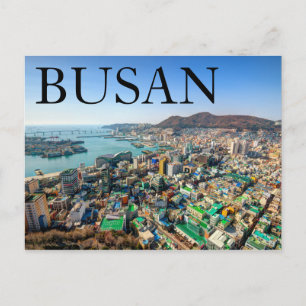 Port City Busan   Südafrika Postkarte