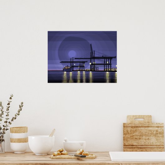 Port City Poster (Küche)