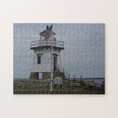 Port Clinton Lighthouse als Puzzle (Horizontal)