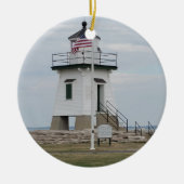 Port Clinton Lighthouse Keramik Ornament (Vorne)