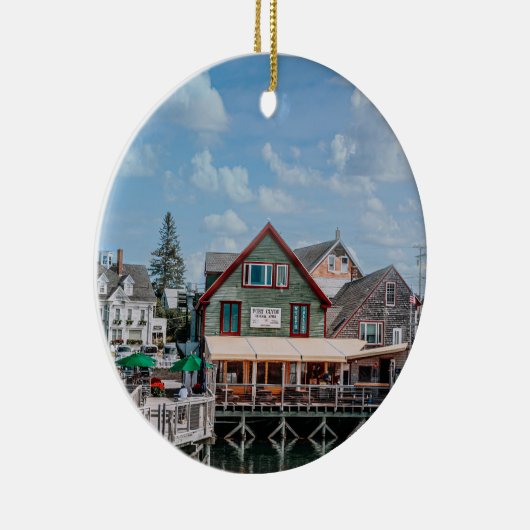 Port Clyde General Store Keramik Ornament (Rechts)
