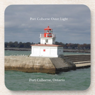 Port Colborne Äußeres Licht 6 Untersetzer