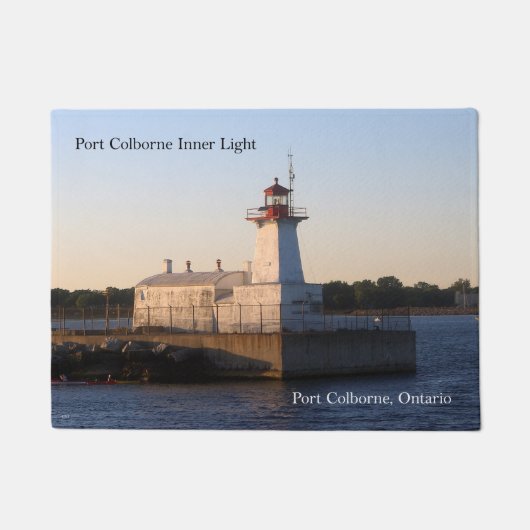 Port Colborne Inner Lichttürmatte Fußmatte (Vorderseite)