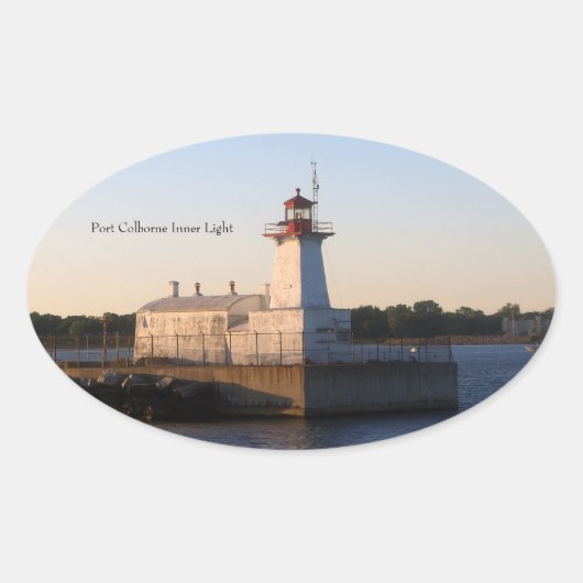 Port Colborne Inner Light Aufkleber (Vorderseite)