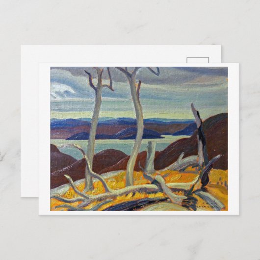 Port Coldwell Bay | Franklin Carmichael | Postkarte (Vorne/Hinten)