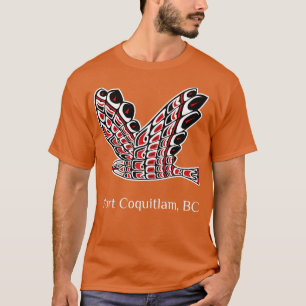 Port Coquitlam Rotschwanz Hawk Indianervogel von P T-Shirt