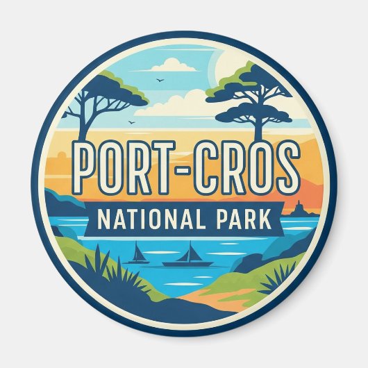 Port-Cros National Park France Travel Magnet (Vorne)