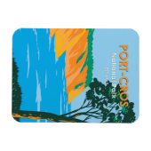 Port - Cros National Park Frankreich Vintag Magnet (Horizontal)