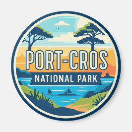 Port-Cros Nationalpark Frankreich Reise Magnet