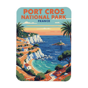 Port-Cros Nationalpark Frankreich Reise Magnet
