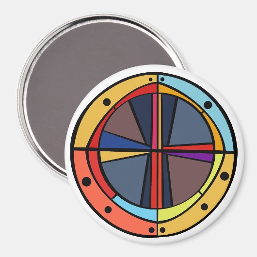 PORT CROSS MAGNET (Vorderseite/Rückseite)