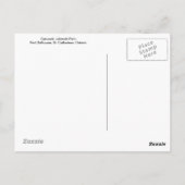 Port Dalhousie Carousel Postkarte (Rückseite)