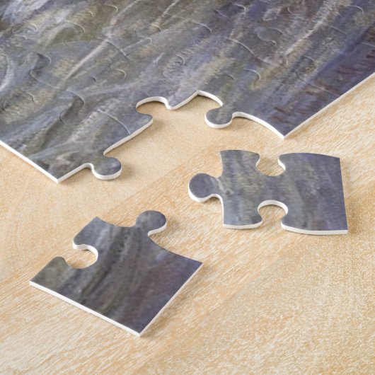 Port d'Aval, Rough Sea Monet Puzzle (Seite)