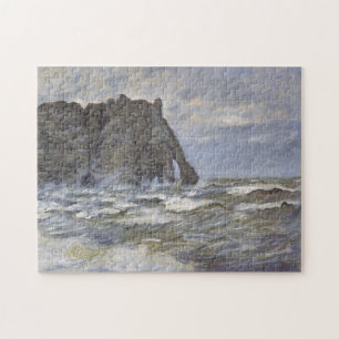 Port d'Aval, Rough Sea Monet Puzzle