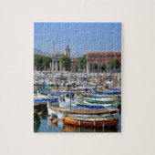Port de Nice in Frankreich Puzzle (Vertikal)